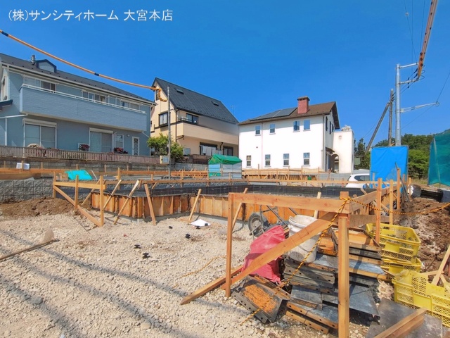埼玉県さいたま市岩槻区城南１丁目の新築戸建て基礎写真 2026年5月14日撮影
