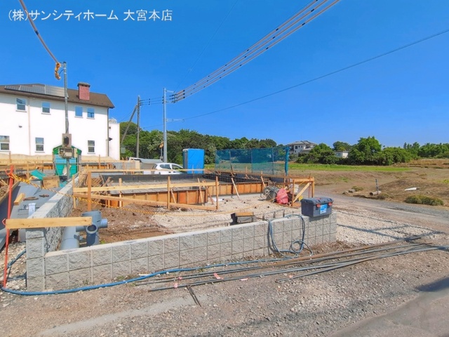 埼玉県さいたま市岩槻区城南１丁目の新築戸建て基礎写真 2026年5月14日撮影