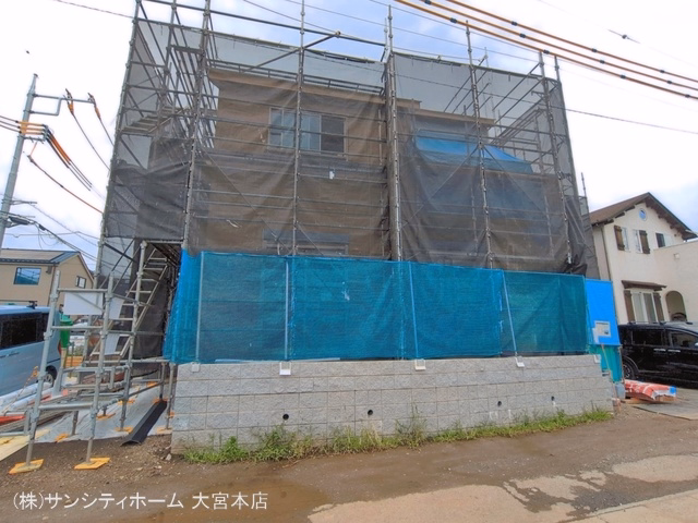 埼玉県さいたま市岩槻区城南１丁目の新築戸建て上棟写真 2026年6月21日撮影
