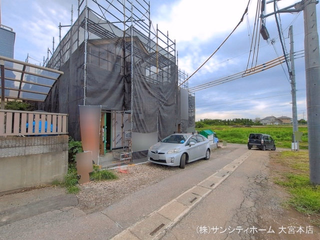 埼玉県さいたま市岩槻区城南１丁目の新築戸建て上棟写真 2026年6月21日撮影