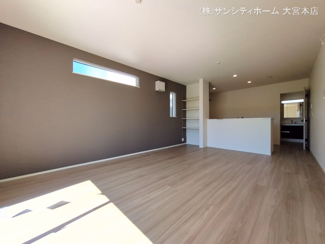 さいたま市岩槻区城南1丁目（戸建）03 リビング