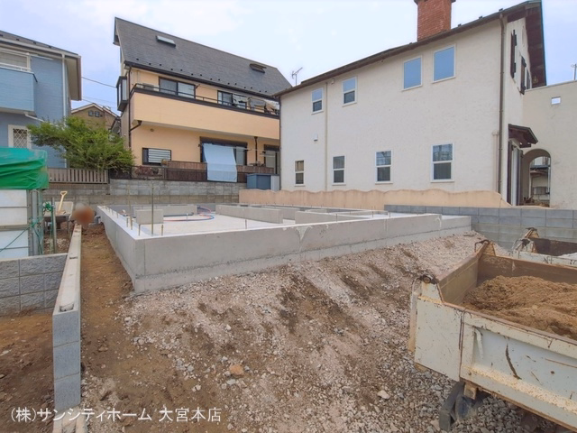 埼玉県さいたま市岩槻区城南1丁目の新築戸建て基礎写真 2026年6月1日撮影