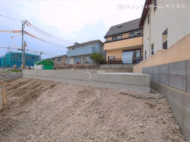 埼玉県さいたま市岩槻区城南1丁目の新築戸建て基礎写真 2026年6月1日撮影