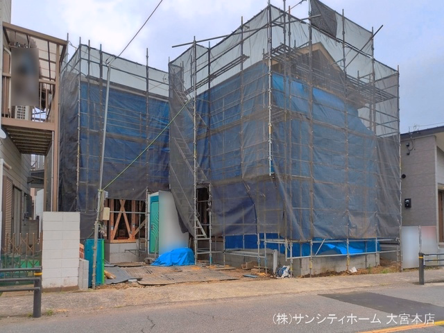新築戸建て さいたま市岩槻区愛宕町1期 1号棟 上棟