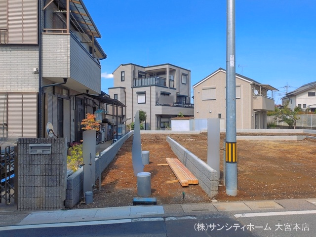 埼玉県さいたま市大宮区三橋２丁目の新築戸建て更地・土地写真 2026年6月9日撮影