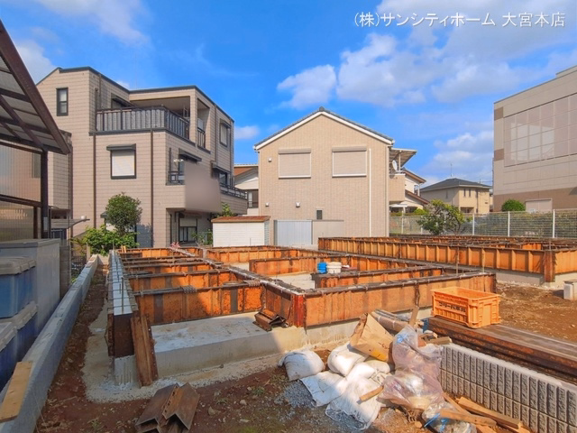 埼玉県さいたま市大宮区三橋２丁目の新築戸建て基礎写真 2026年6月29日撮影