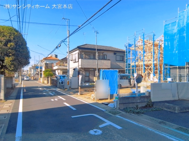 さいたま市大宮区三橋2丁目(戸建)01 上棟