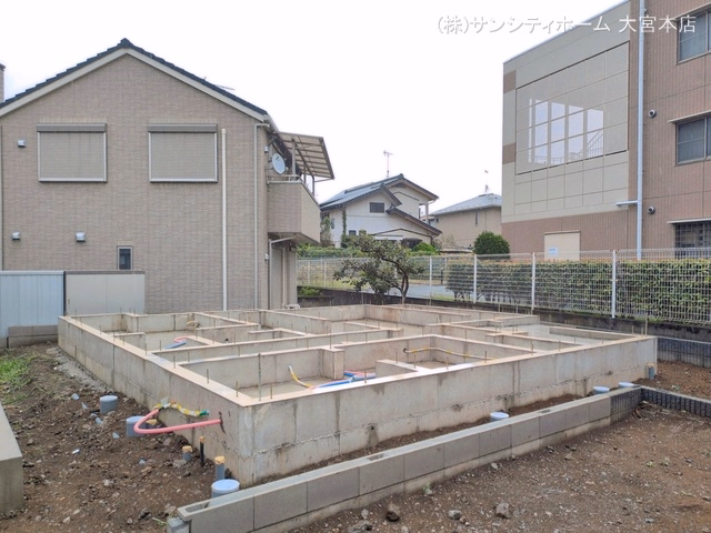 新築戸建て 大宮8期 3号棟 基礎