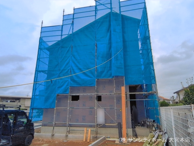 新築戸建て 大宮8期 3号棟 上棟