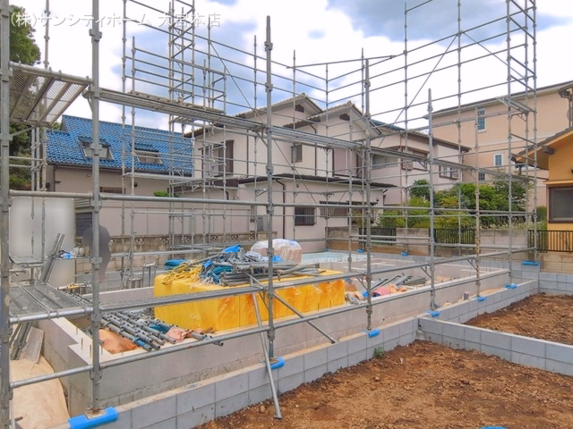 埼玉県さいたま市大宮区北袋町２丁目の新築戸建て基礎写真 2026年6月21日撮影