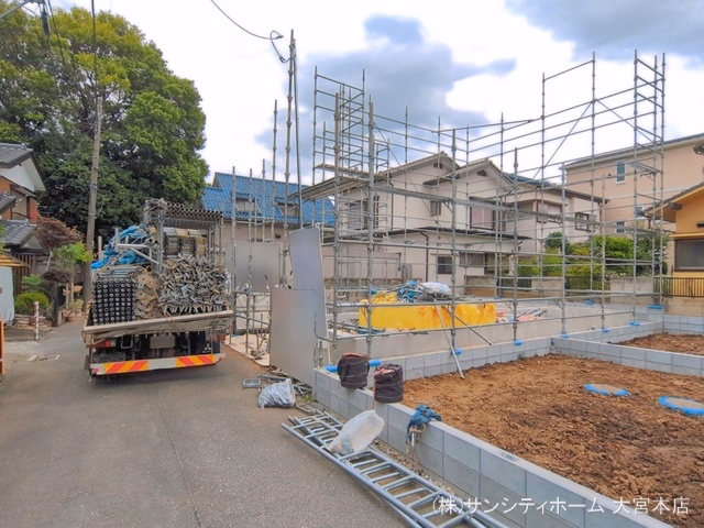 埼玉県さいたま市大宮区北袋町２丁目の新築戸建て基礎写真 2026年6月21日撮影