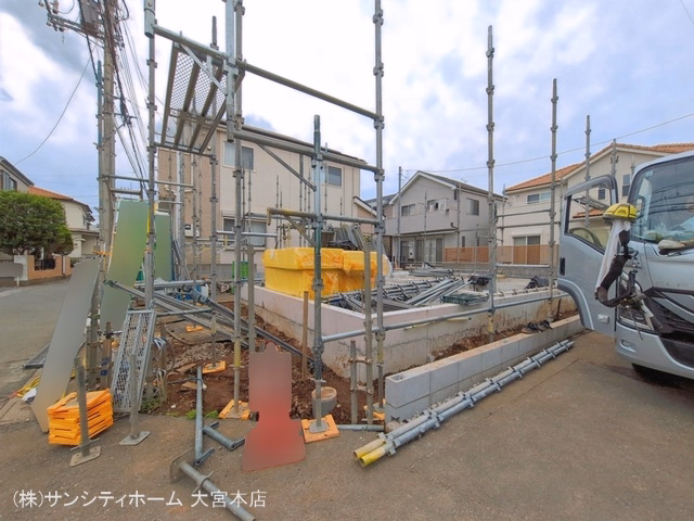埼玉県さいたま市見沼区堀崎町の新築戸建て基礎写真 2026年6月21日撮影
