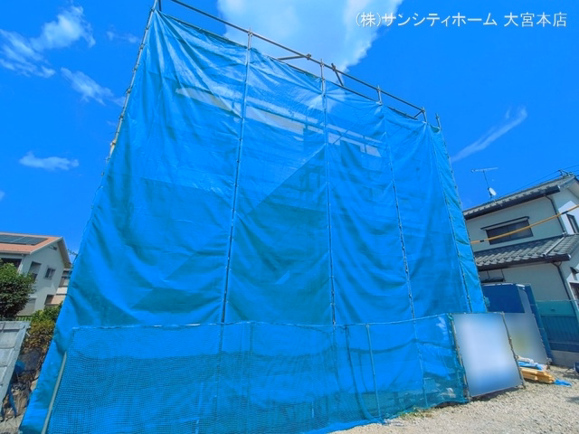 さいたま市岩槻区美幸町（戸建）01 上棟