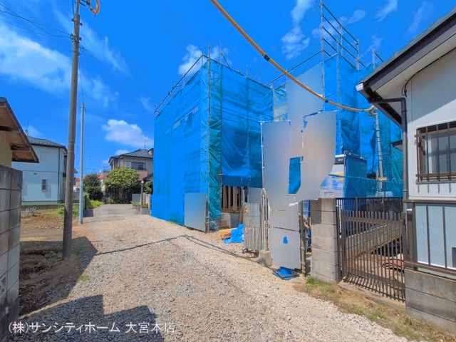 さいたま市岩槻区美幸町（戸建）01 上棟