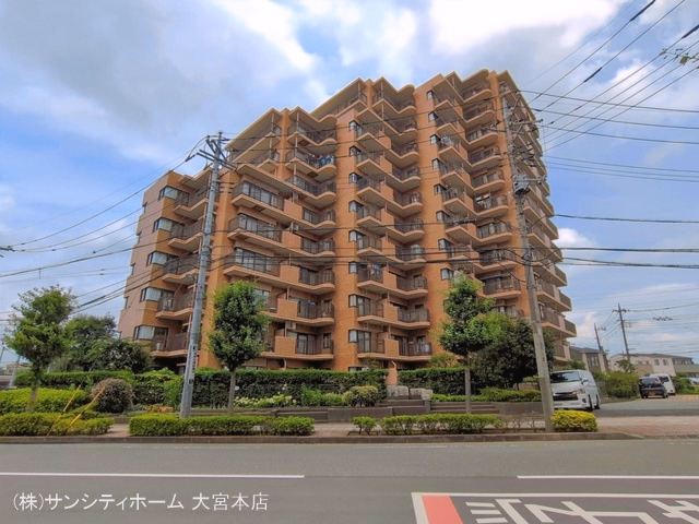 埼玉県さいたま市見沼区島町のマンション『ライオンズガーデン東大宮弐番館』外観写真 2026年6月29日撮影