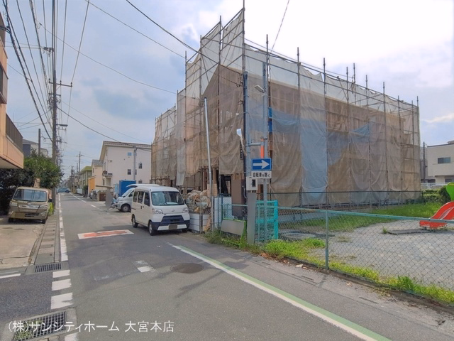さいたま市大宮区大成町2丁目（戸建）01 上棟