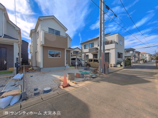 新築戸建て さいたま市岩槻区上野1丁目13番 A号棟 外構
