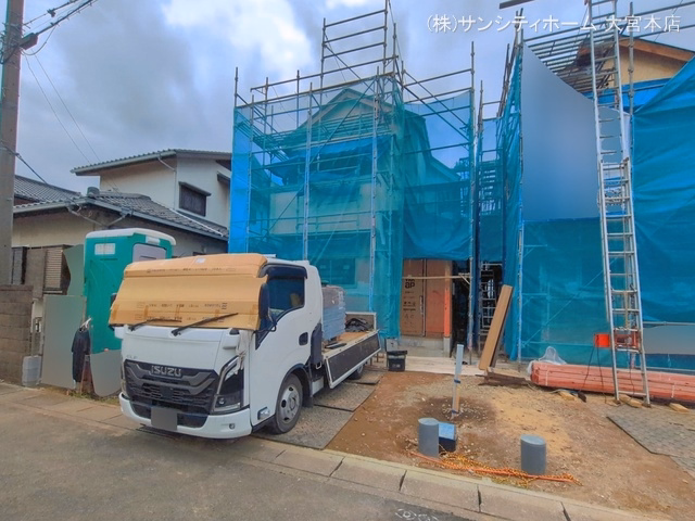 新築戸建て さいたま市岩槻区上野1丁目13番 B号棟 上棟