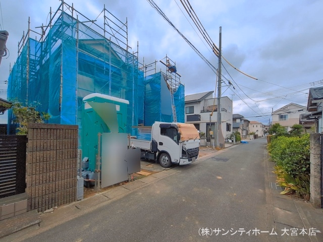 新築戸建て さいたま市岩槻区上野1丁目13番 B号棟 上棟
