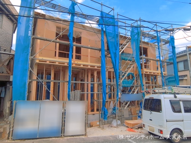 新築戸建て さいたま市見沼区御蔵第3 1号棟 上棟