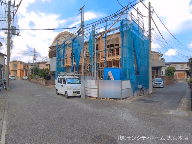 新築戸建て さいたま市見沼区御蔵第3 1号棟 上棟