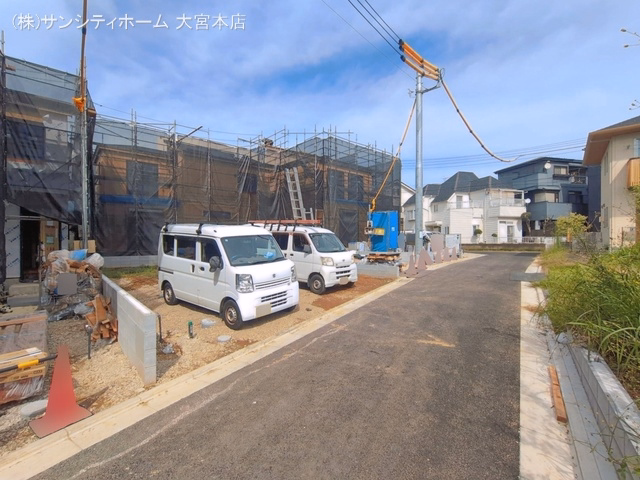 さいたま市大宮区天沼町2丁目(戸建)03 上棟