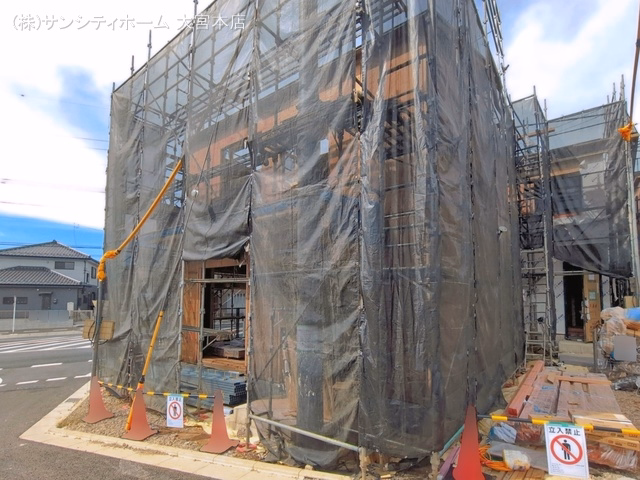 さいたま市大宮区天沼町2丁目(戸建)06 上棟