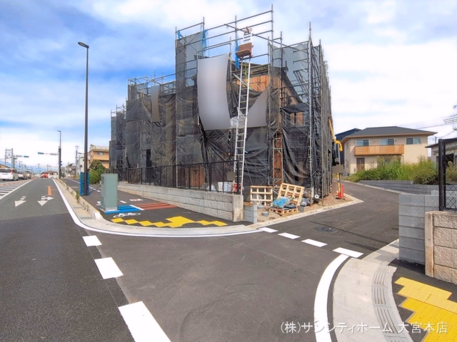 さいたま市大宮区天沼町2丁目(戸建)06 上棟
