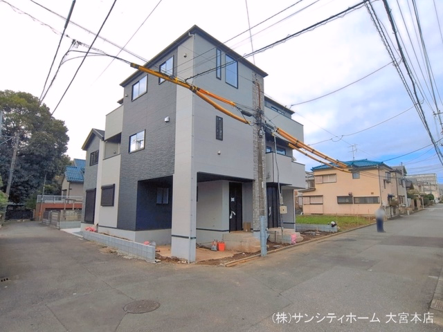 新築戸建て さいたま市大宮区北袋町9期 2号棟 外構