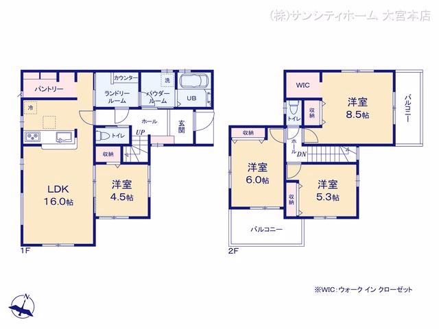 さいたま市岩槻区加倉4丁目（戸建）02 間取図
