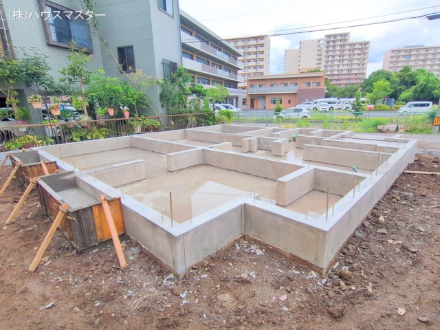 埼玉県さいたま市見沼区大字大谷の新築戸建て基礎写真 2025年7月13日撮影