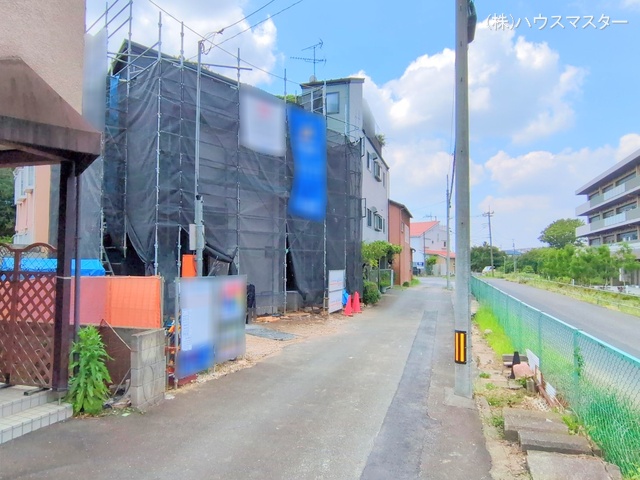 埼玉県さいたま市見沼区大字大谷の新築戸建てシート写真 2025年8月24日撮影