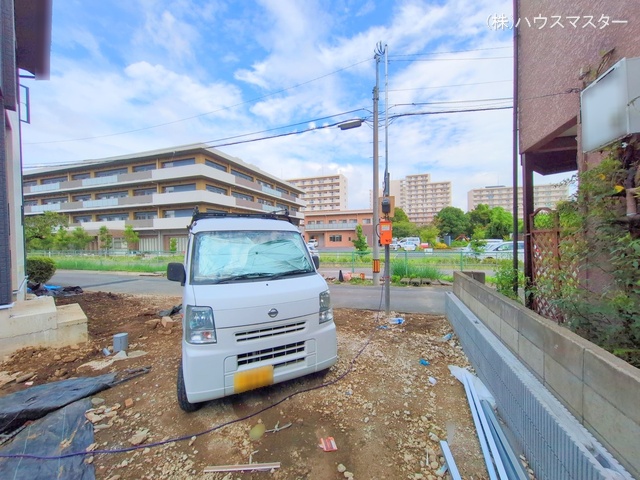 埼玉県さいたま市見沼区大字大谷の新築戸建て外構写真 2025年9月10日撮影