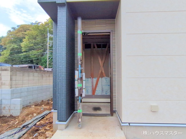 埼玉県さいたま市見沼区大字大谷の新築戸建て外構写真 2025年9月10日撮影