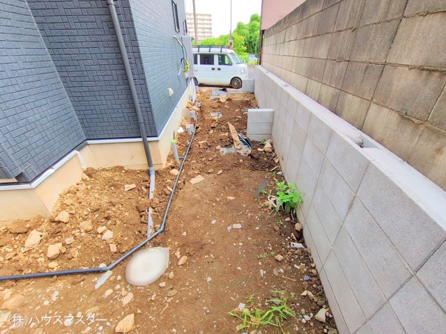 埼玉県さいたま市見沼区大字大谷の新築戸建て外構写真 2025年9月10日撮影