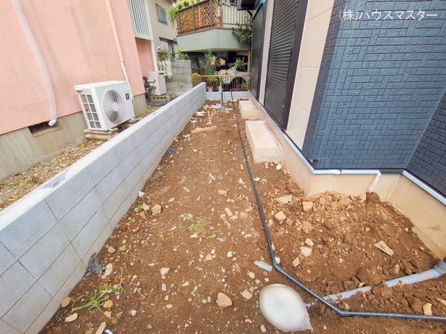 埼玉県さいたま市見沼区大字大谷の新築戸建て外構写真 2025年9月10日撮影