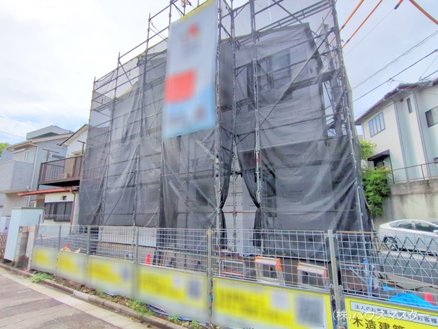 埼玉県さいたま市大宮区堀の内町3丁目の新築戸建てシート写真 2025年7月13日撮影