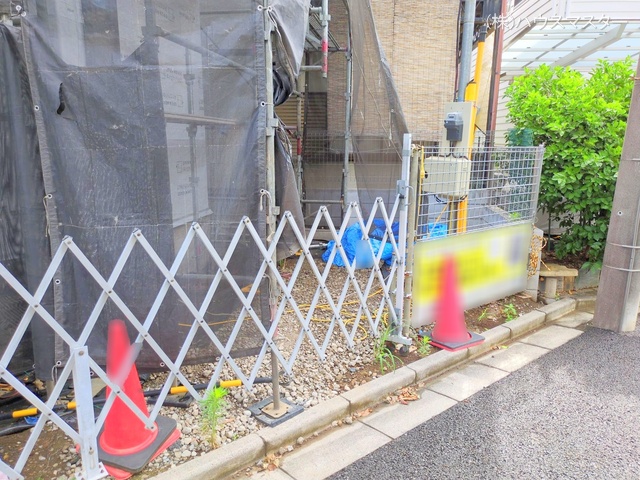 埼玉県さいたま市大宮区堀の内町3丁目の新築戸建てシート写真 2025年7月13日撮影