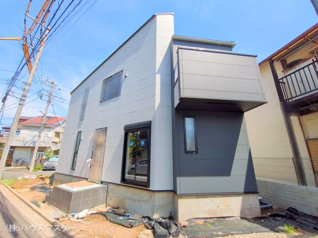 埼玉県さいたま市大宮区堀の内町3丁目の新築戸建て外構写真 2025年8月17日撮影