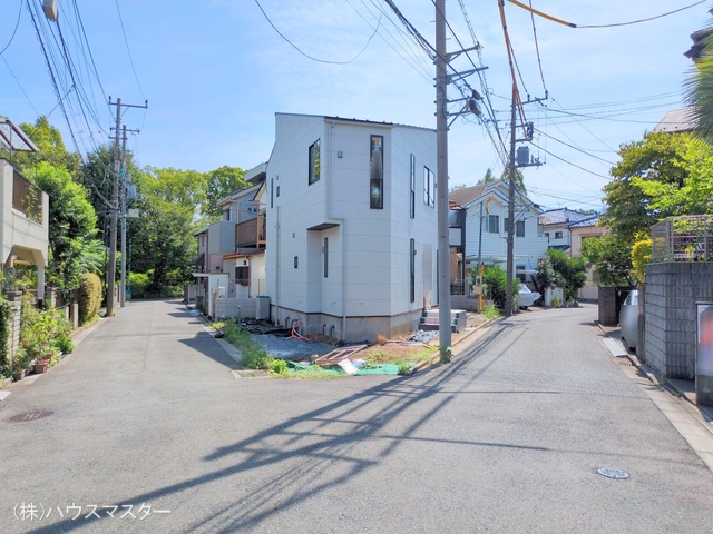 埼玉県さいたま市大宮区堀の内町3丁目の新築戸建て外構写真 2025年8月17日撮影