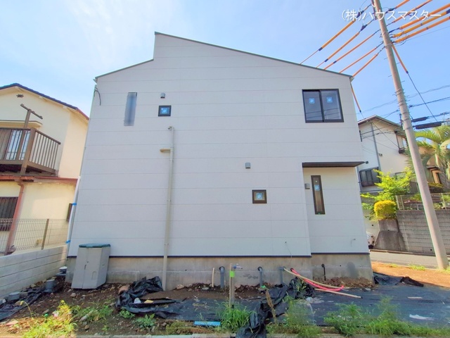 埼玉県さいたま市大宮区堀の内町3丁目の新築戸建て外構写真 2025年8月17日撮影