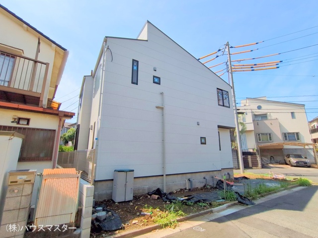 埼玉県さいたま市大宮区堀の内町3丁目の新築戸建て外構写真 2025年8月17日撮影