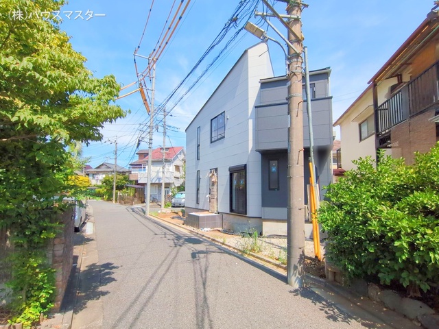 埼玉県さいたま市大宮区堀の内町3丁目の新築戸建て外構写真 2025年8月17日撮影