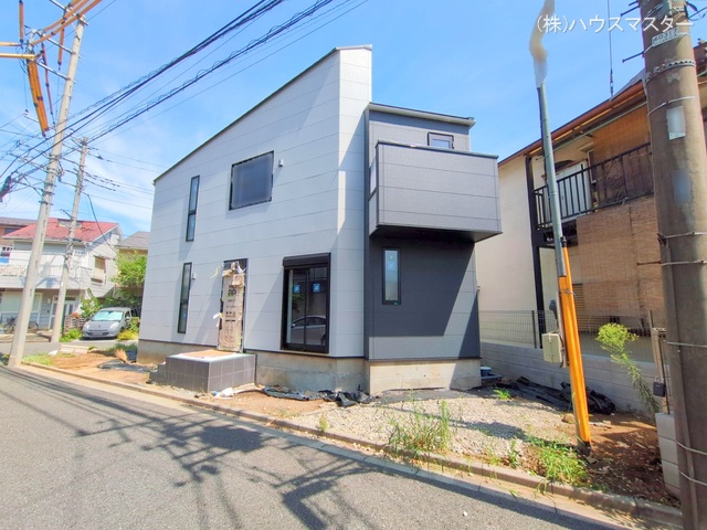 埼玉県さいたま市大宮区堀の内町3丁目の新築戸建て外構写真 2025年8月17日撮影