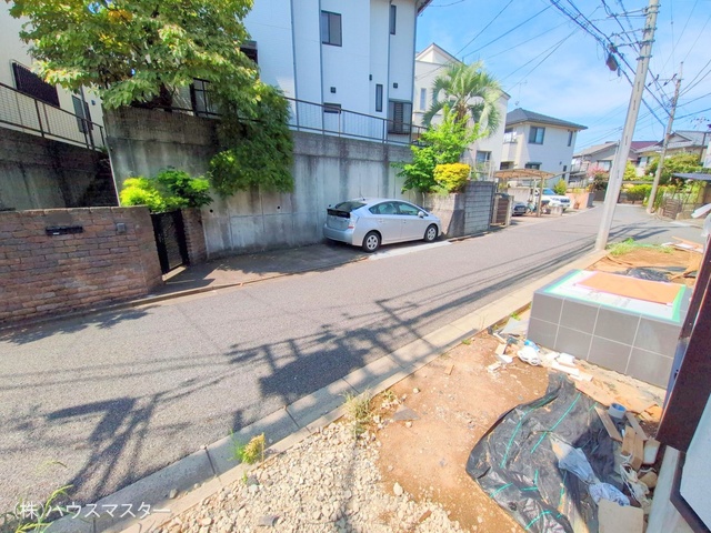 埼玉県さいたま市大宮区堀の内町3丁目の新築戸建て外構写真 2025年8月17日撮影