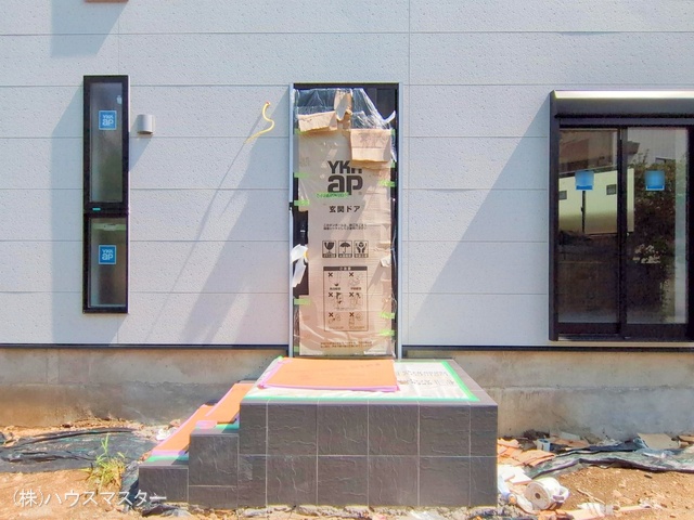 埼玉県さいたま市大宮区堀の内町3丁目の新築戸建て外構写真 2025年8月17日撮影