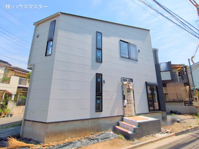 埼玉県さいたま市大宮区堀の内町3丁目の新築戸建て外構写真 2025年8月17日撮影