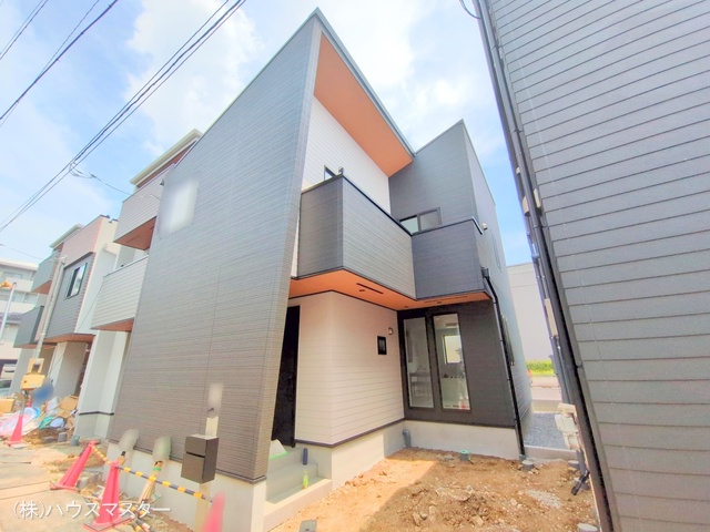 埼玉県さいたま市大宮区天沼町２丁目の新築戸建て外構写真 2025年8月5日撮影