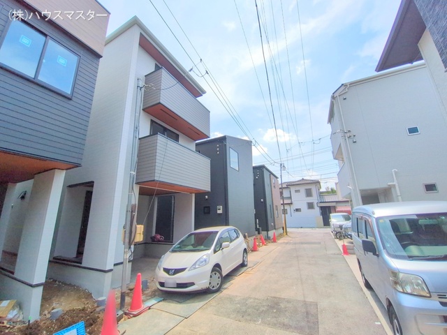 埼玉県さいたま市大宮区天沼町２丁目の新築戸建て外構写真 2025年8月5日撮影