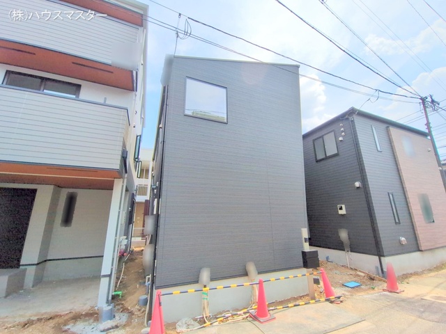 埼玉県さいたま市大宮区天沼町２丁目の新築戸建て外構写真 2025年8月5日撮影